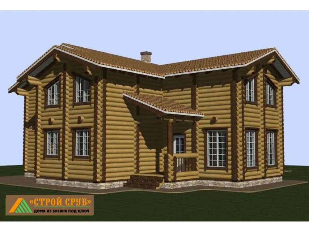 Дом из бревна 4970
