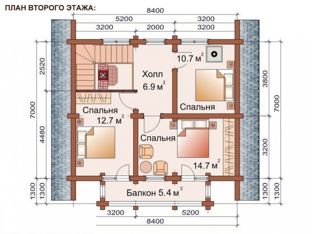 Дом из бревна 4915