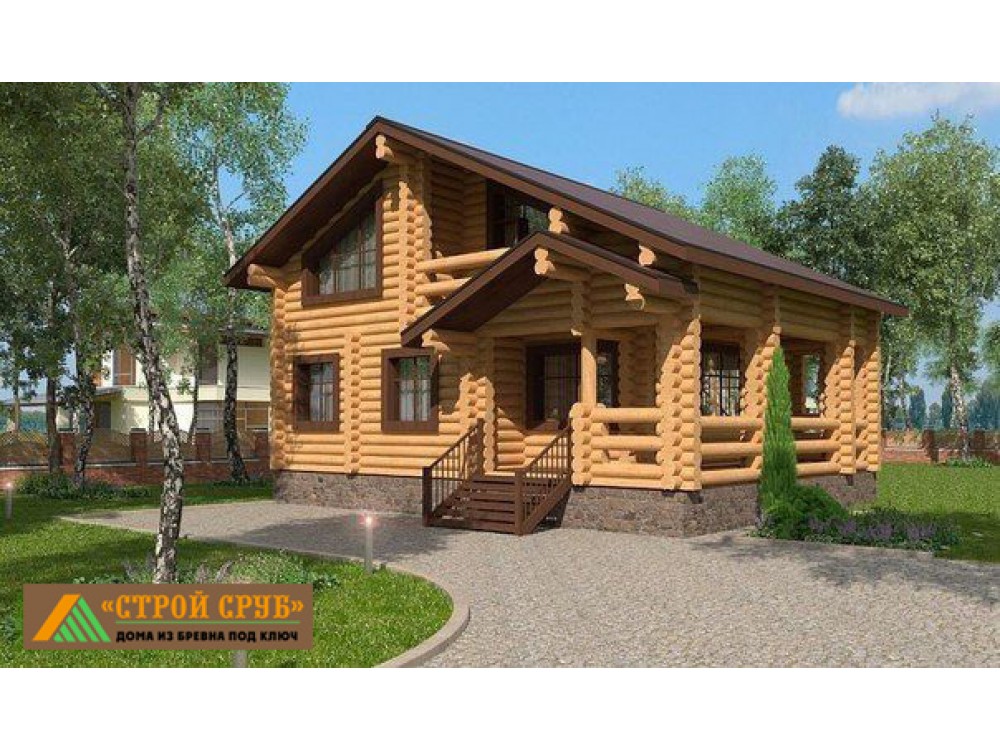 Дом из бревна 4947