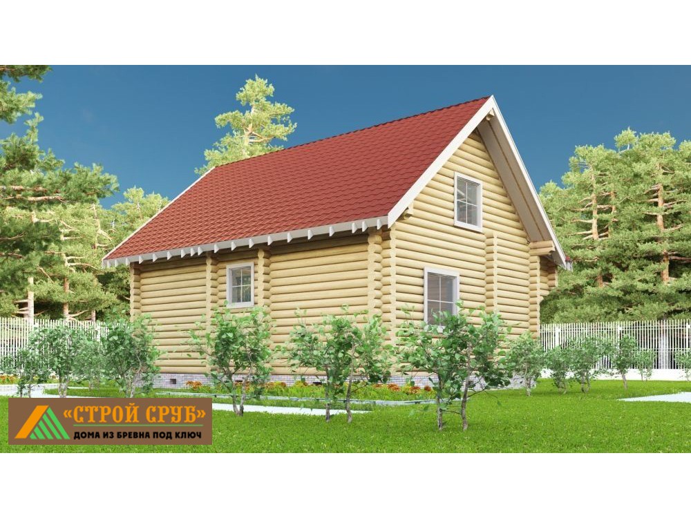 Дом из бревна 4903