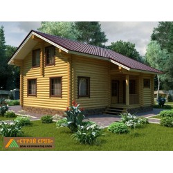 Дом из бревна 4990
