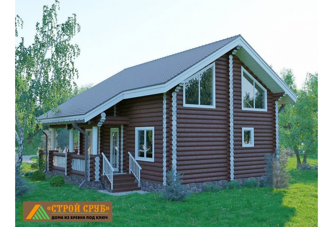 Дом из бревна 4983