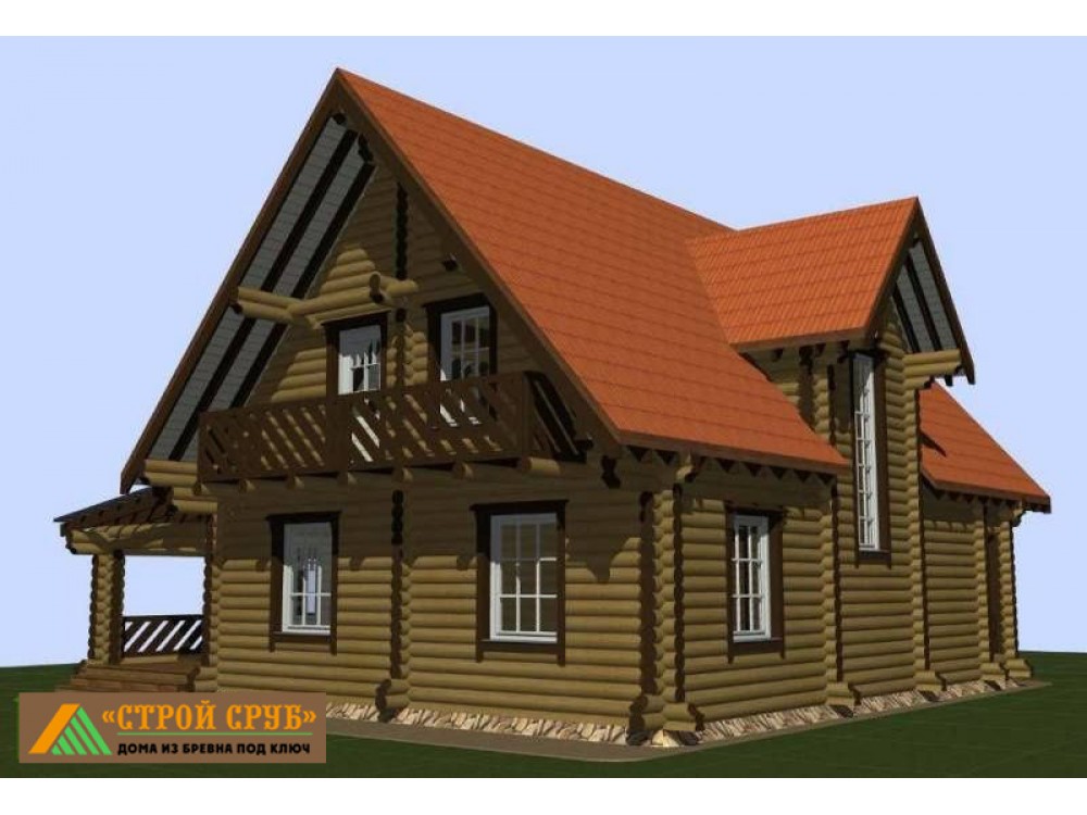 Дом из бревна 4949