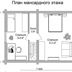 Дом из бревна 4828