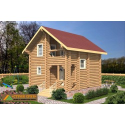 Дом из бревна 4837