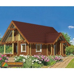 Дом из бревна 5014