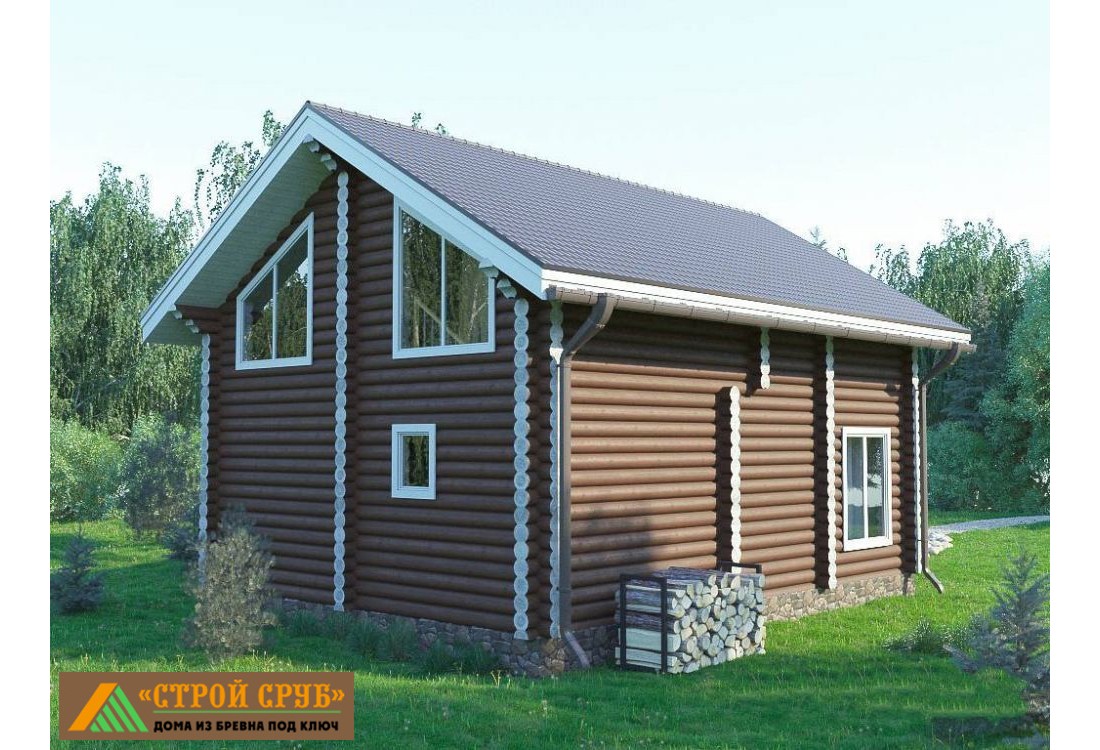 Дом из бревна 4983