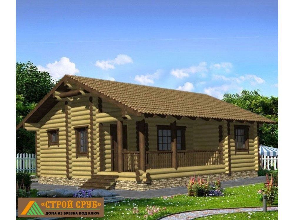 Дом из бревна 4933
