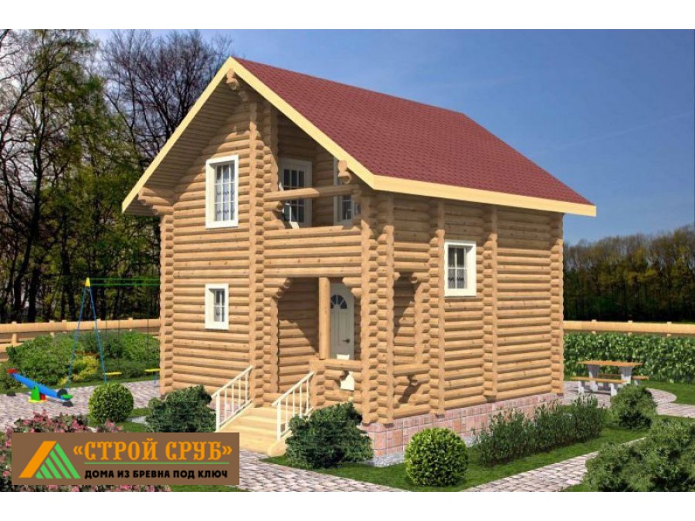 Дом из бревна 4837