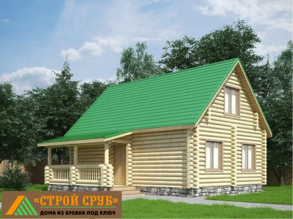 Дом из бревна 4853
