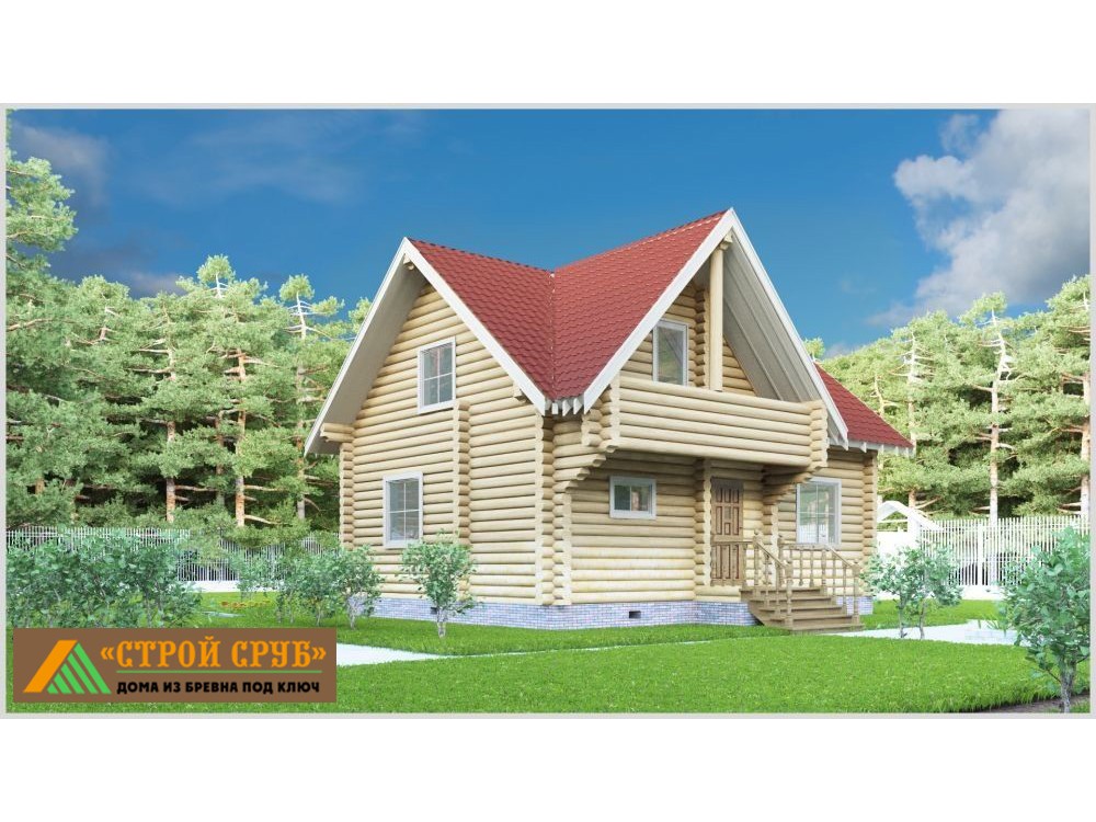 Дом из бревна 4903