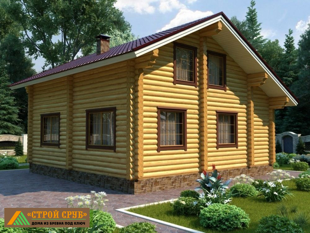 Дом из бревна 4990