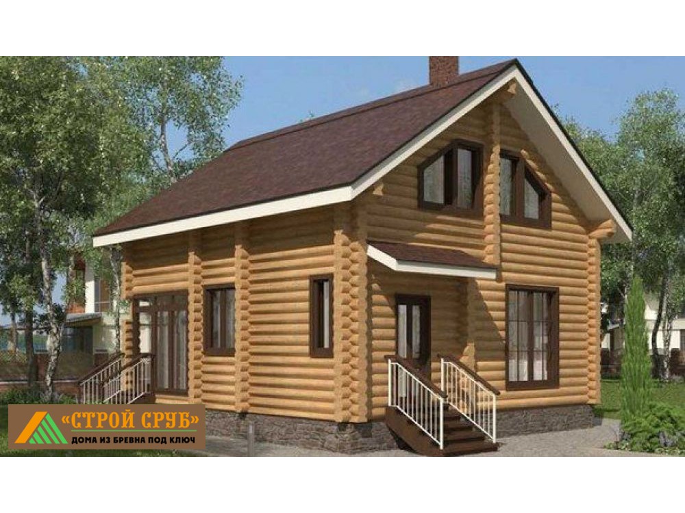 Дом из бревна 4916