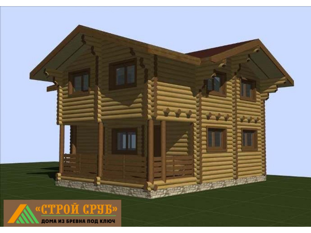 Дом из бревна 4919