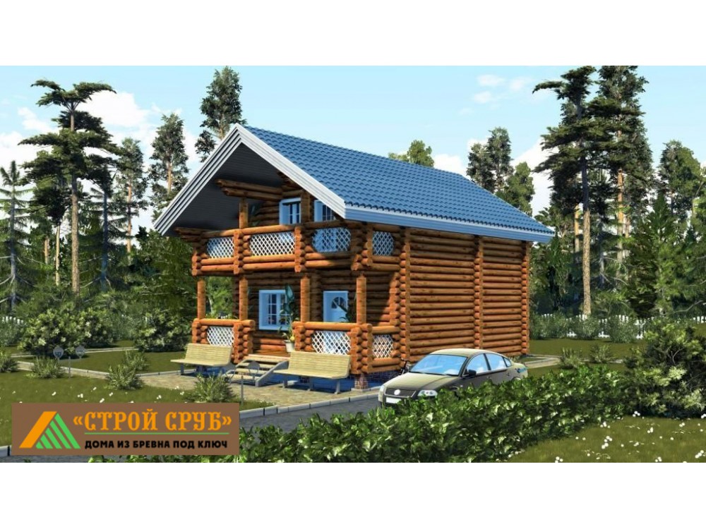 Дом из бревна 4913