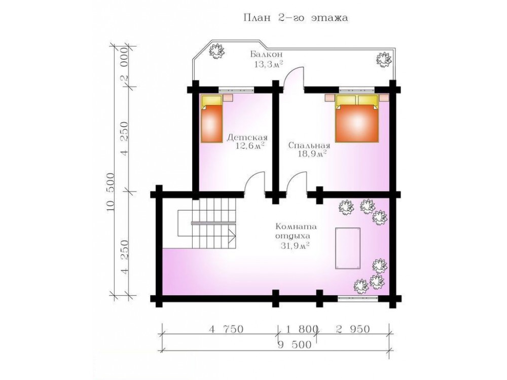 Дом из бревна 4945