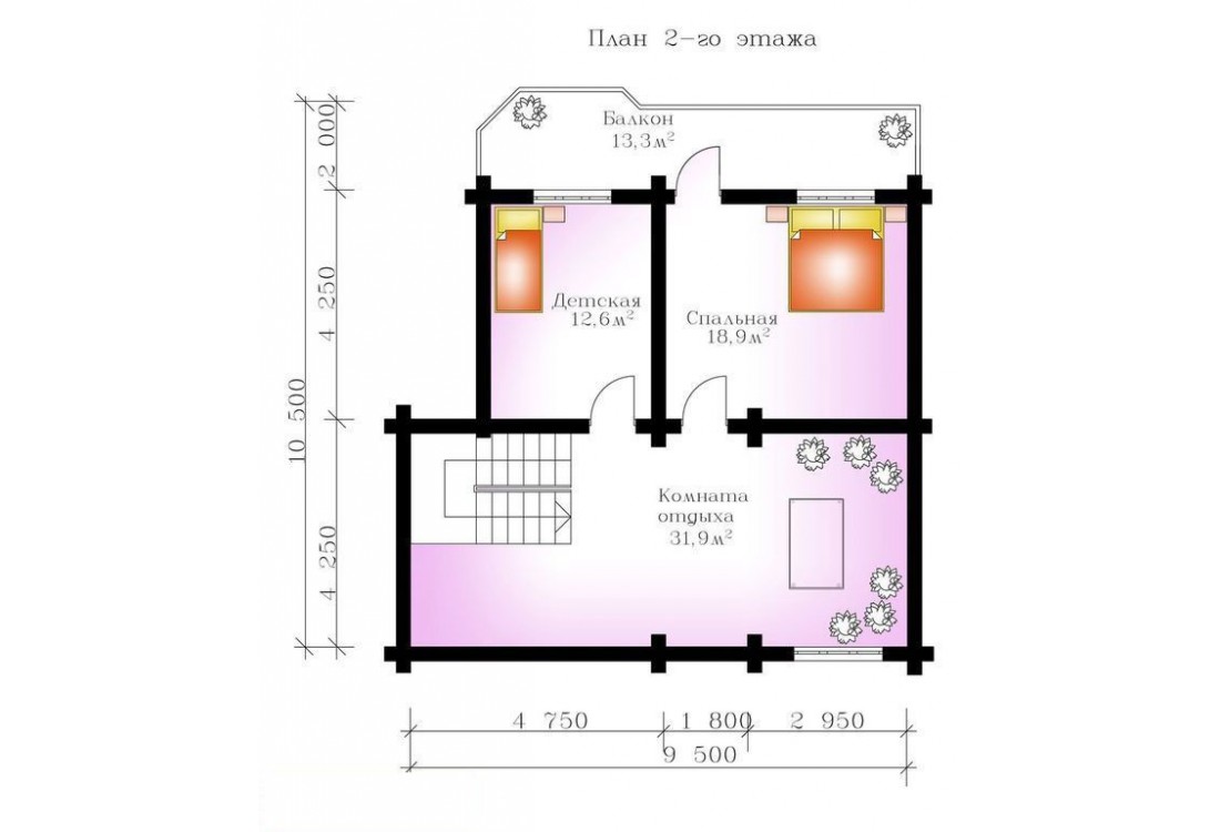 Дом из бревна 4945