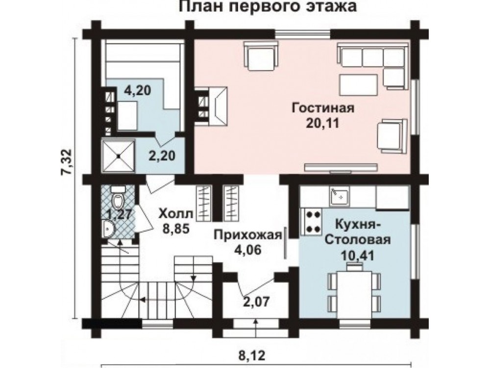 Дом из бревна 4934