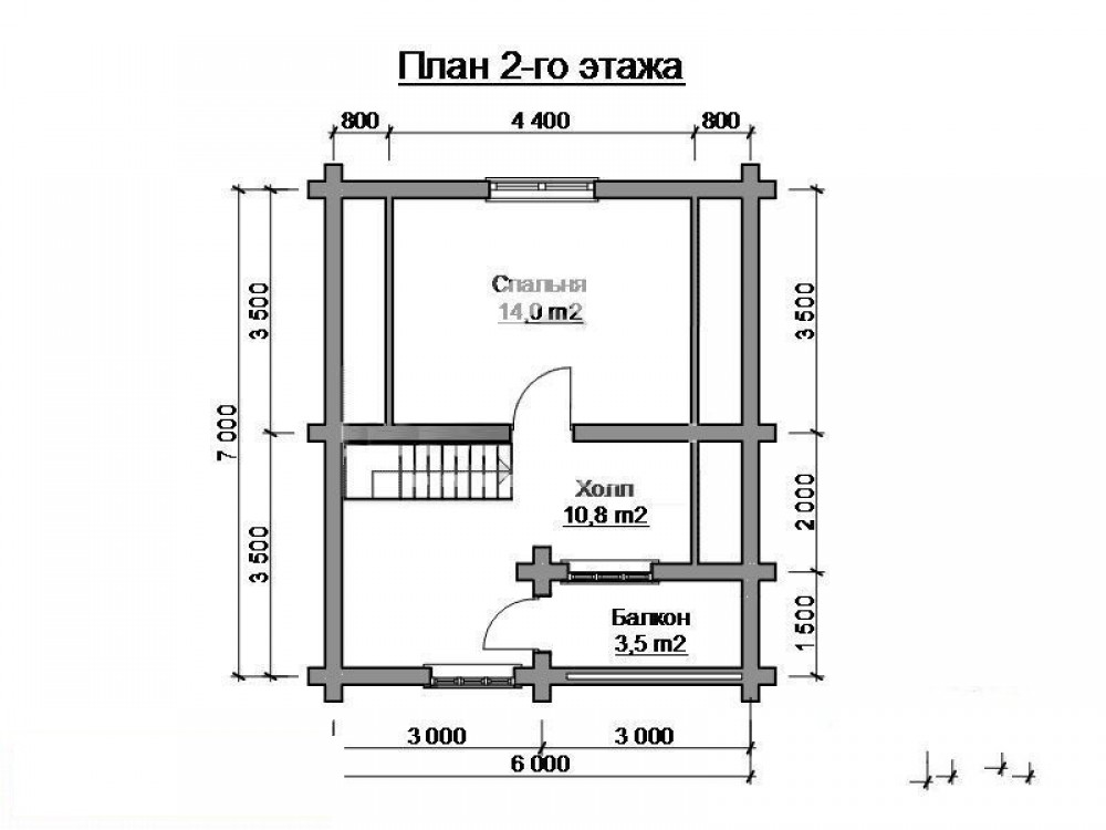 Дом из бревна 4873