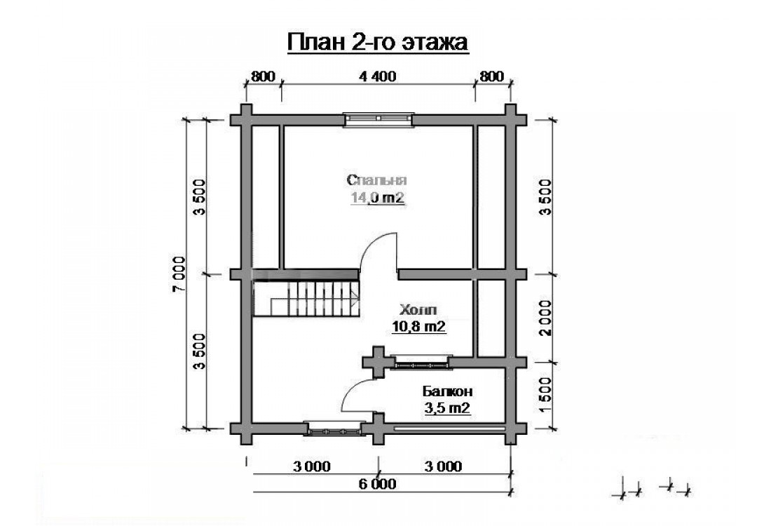 Дом из бревна 4873