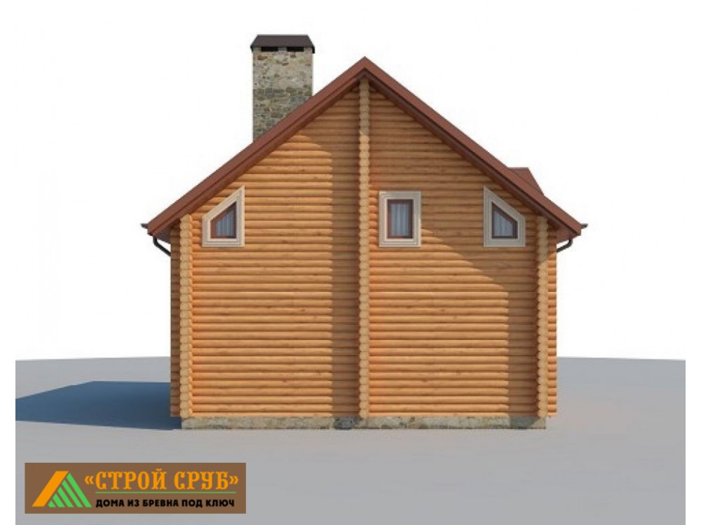 Дом из бревна 4934