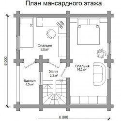 Дом из бревна 4837