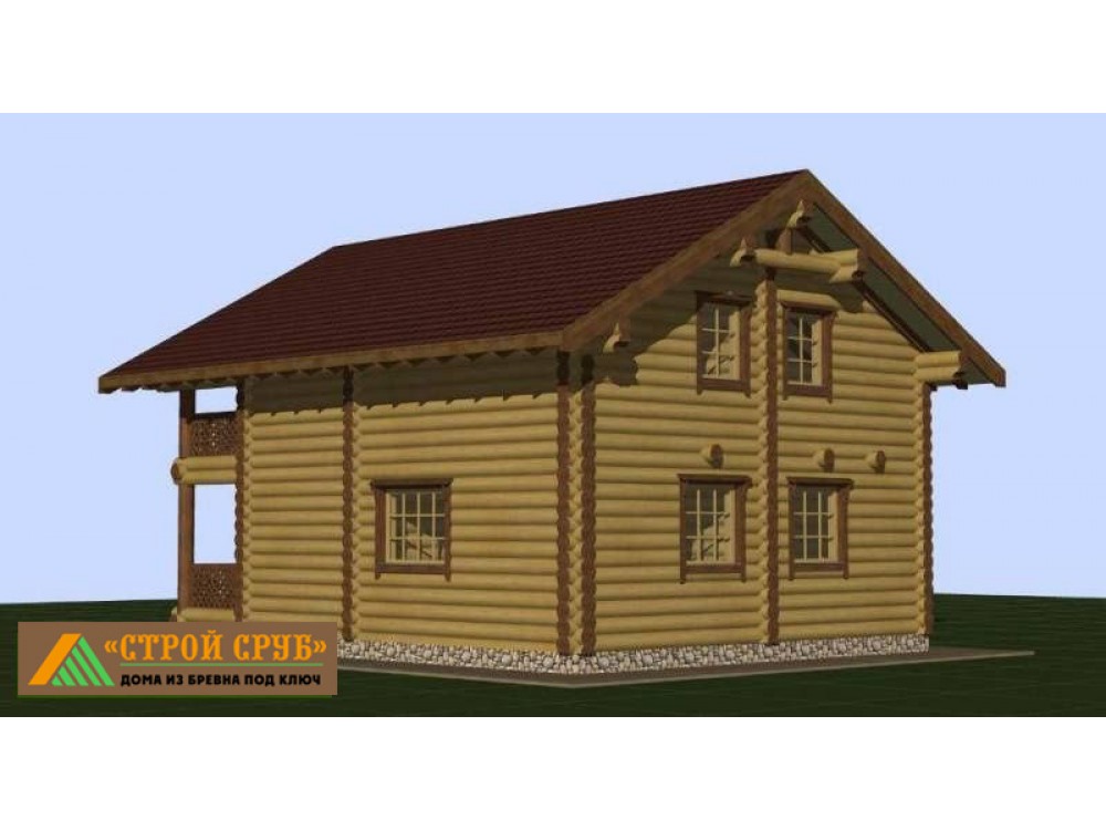 Дом из бревна 4929