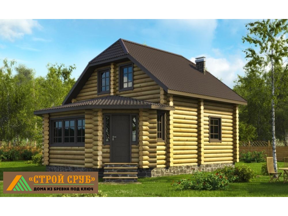 Дом из бревна 4904