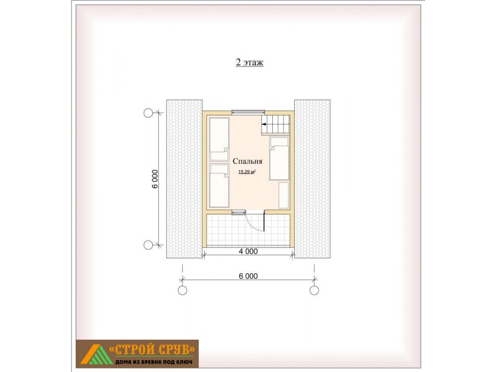 Дом из бревна 4844