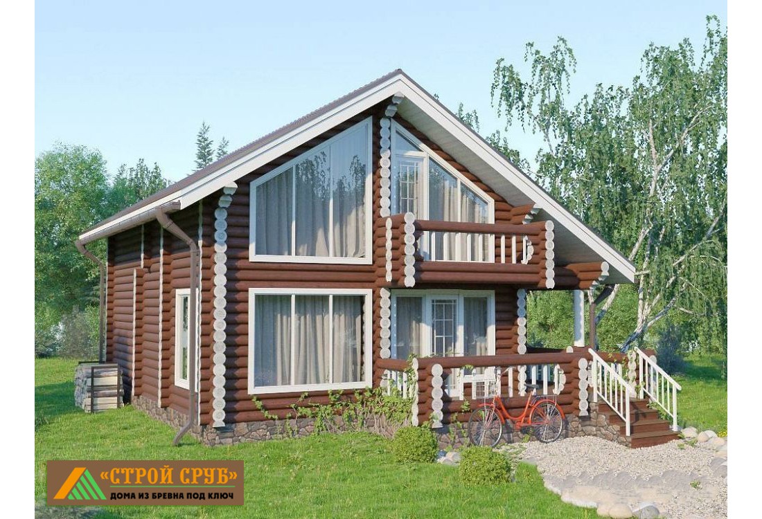 Дом из бревна 4983